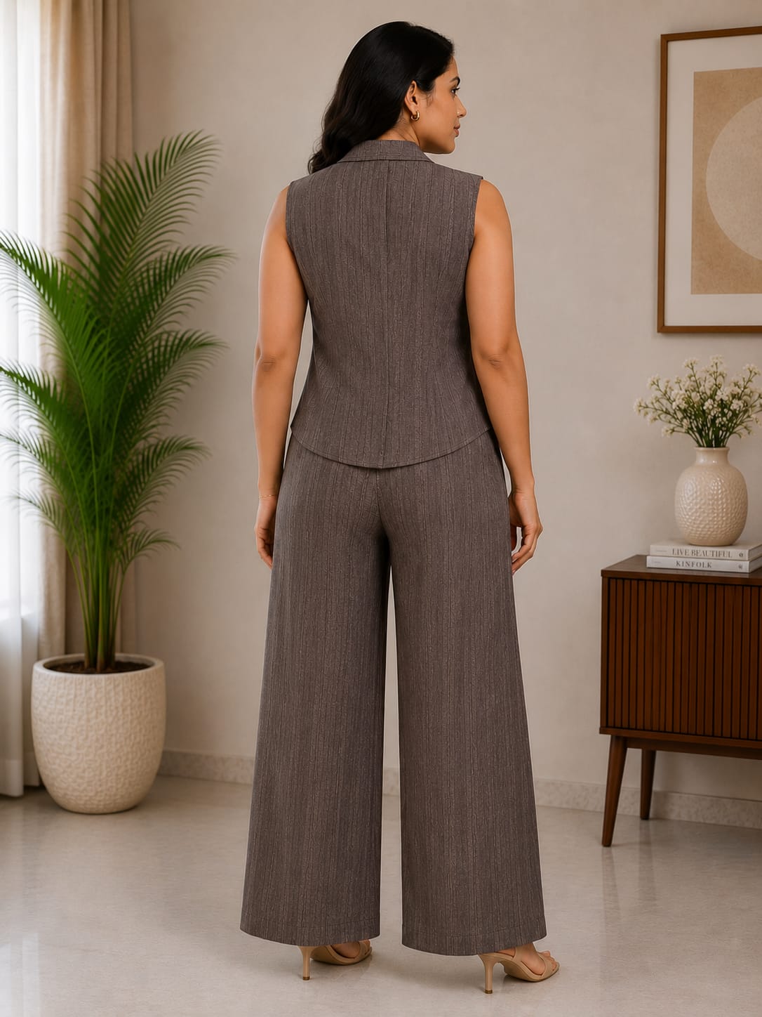 Mocha Tailored Co-Ord Set