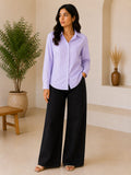 Lavender Pinstripe Classic Shirt