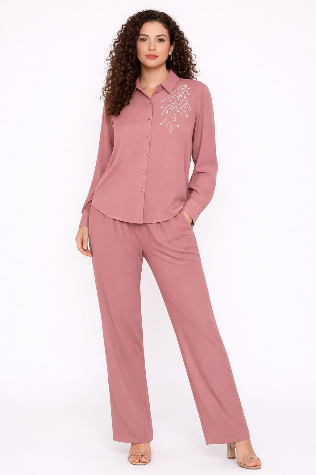 Dusty Rose Co-ords set