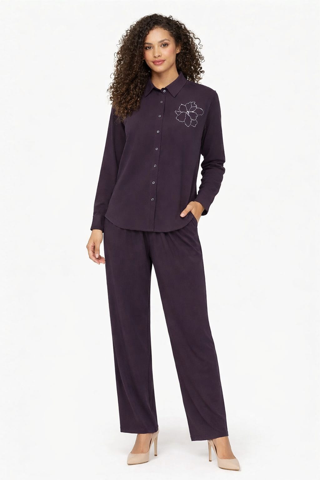 plum grace co-ord set