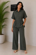 Olive Muse Co-ord Set
