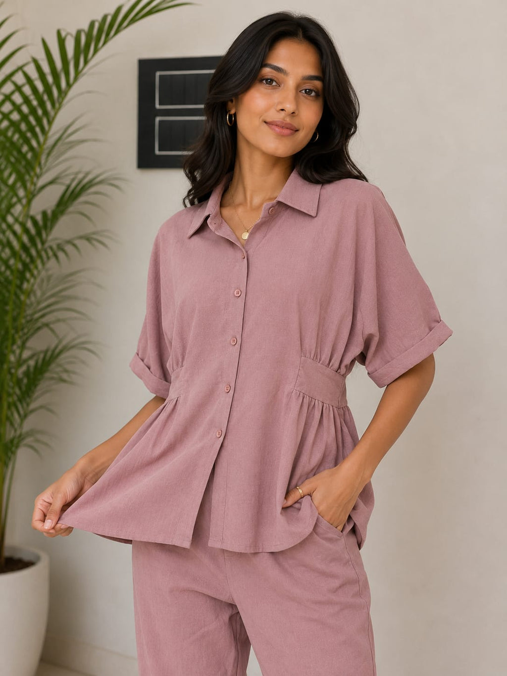 Blush Ease Co-ord Set