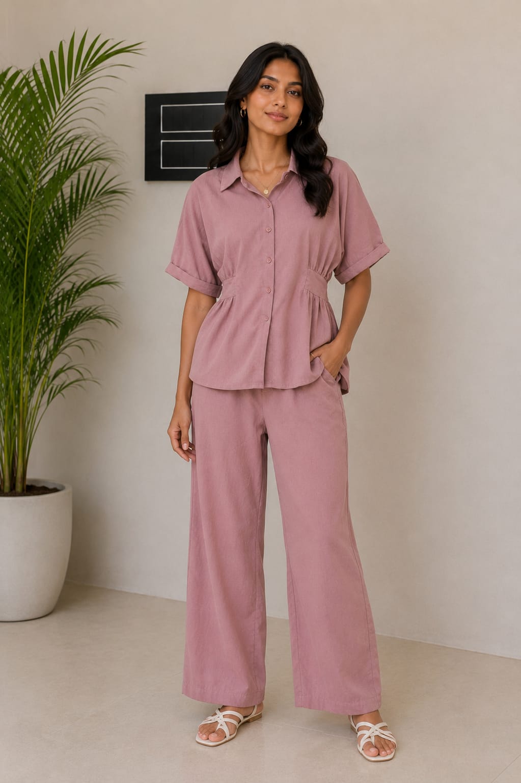 Blush Ease Co-ord Set