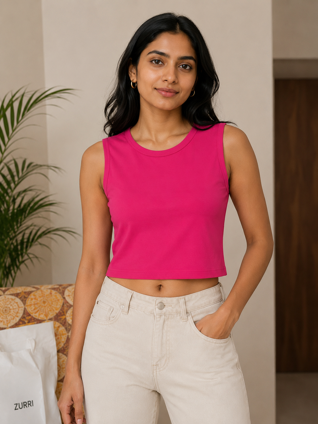 Classic Crew Neck Tank Top