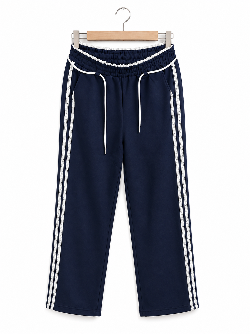 Midnight Navy Stripe Lounge Pants