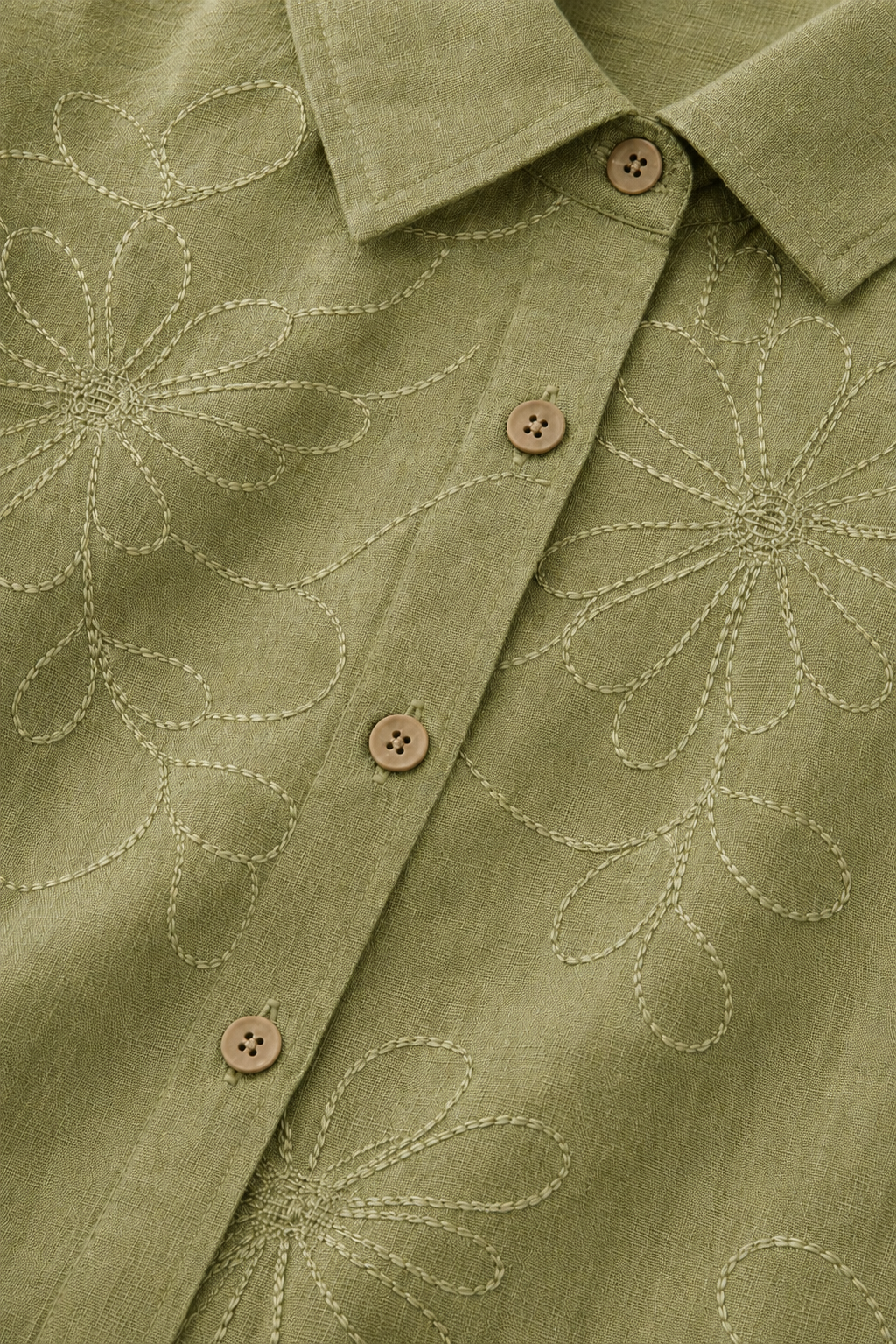 Olive Bloom Co-Ord Set